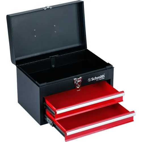 Skrzynka narzędziowa metalowa z 2 szufladami, Liczba szuflad: 2 Schmith