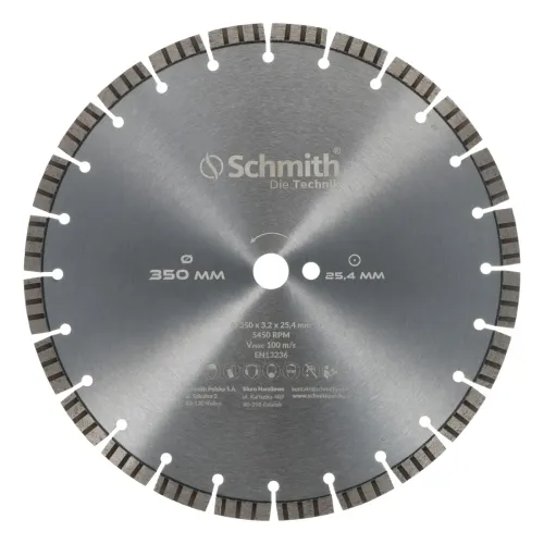 Tarcza diamentowa 350x3,2mm Black Bull Schmith