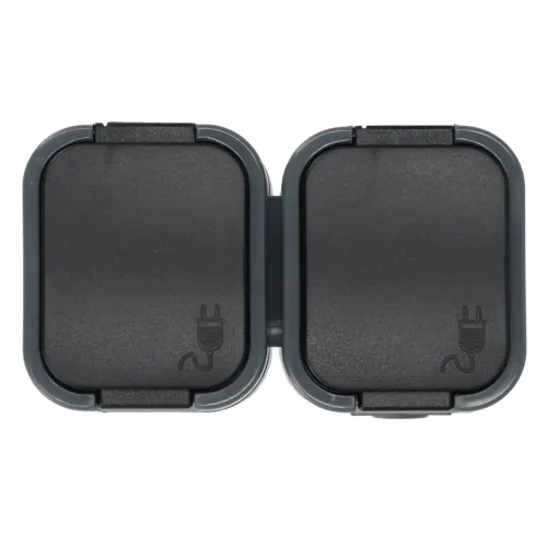 Gniazdo bryzgoodporne, podwójne IP54 Schmith