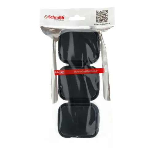 Gniazdo bryzgoodporne, potrójne IP56 Schmith