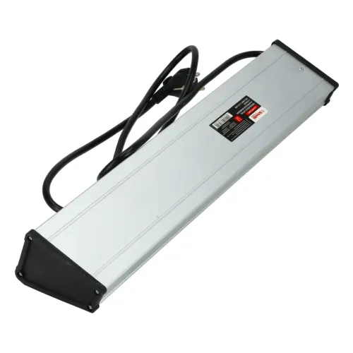 Aluminiowa listwa zasilająca z USB 6 gn. 3x1,5mm 1,5m, Długość: 1,5, Liczba gniazd: 6, Przekrój przewodu: 3x1,5mm Schmith