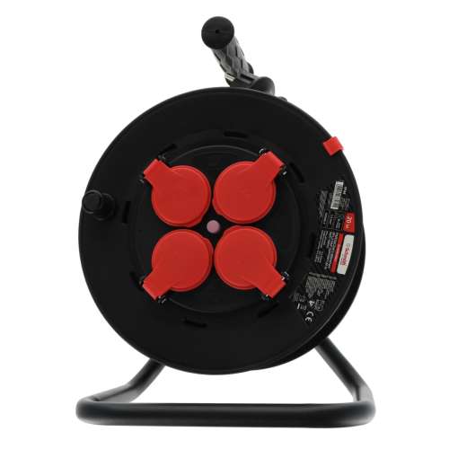 Przedłużacz bębnowy AntiTwist 3x1,5mm 20m, Długość: 20, Liczba gniazd: 4, Przekrój przewodu: 3x1,5mm Schmith