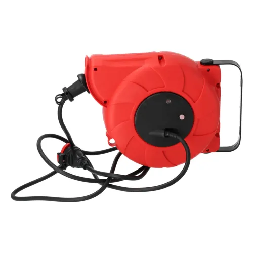 Przedłużacz samozwijający 3x1,5mm 9m, Długość: 9, Przekrój przewodu: 3x1,5mm Schmith