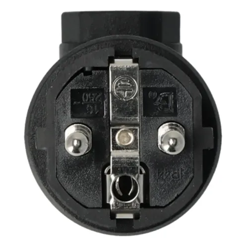 Wtyczka kątowa z uziemieniem, Rodzaj: wtyczka kątowa Schmith