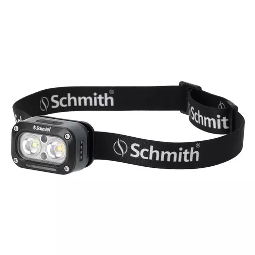 Latarka czołowa akumulatorowa z sensorem 300lm 500mAh Schmith