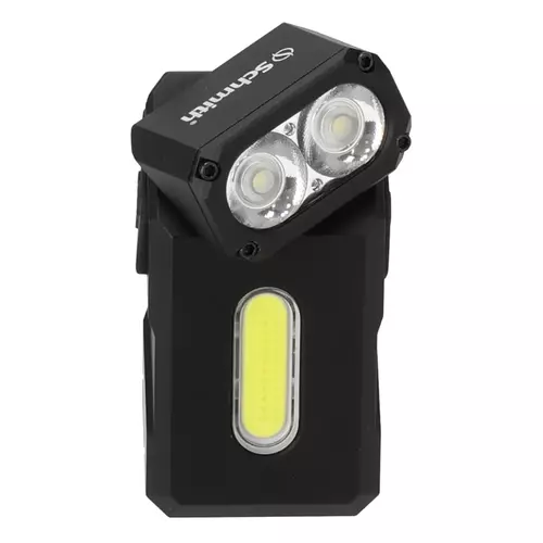 Latarka czołowa akumulatorowa obrotowa 1000lm 950mAh Schmith
