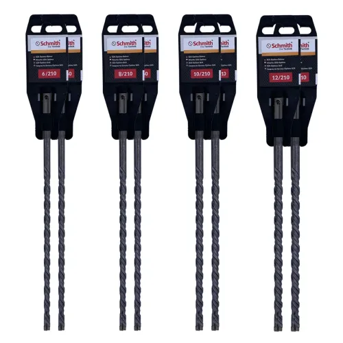 Zestaw wierteł 6-12 mm SDS+ Schmith