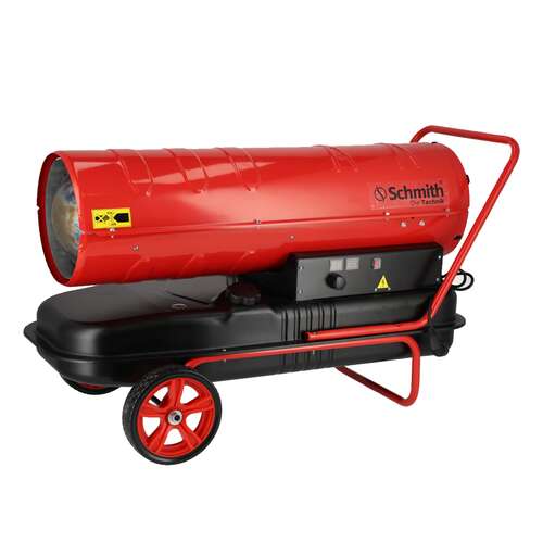 Nagrzewnica olejowa na wózku 50 kW, Moc: 50 kW Schmith