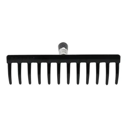 Grabie metalowe nieoprawione 28cm 12 zębów, Liczba zębów: 12 Schmith