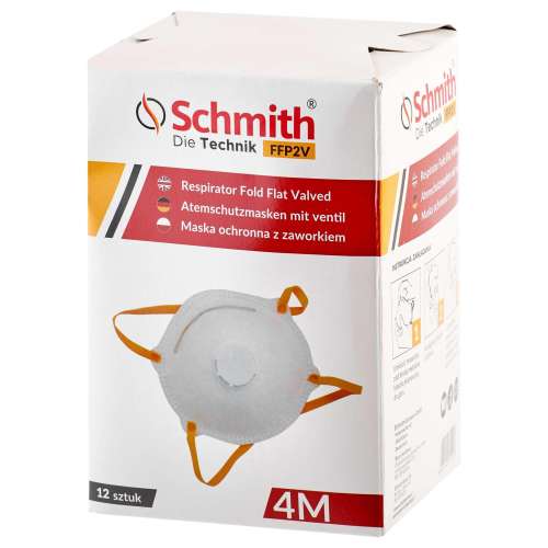 Maska ochronna z zaworkiem FFP2 Schmith