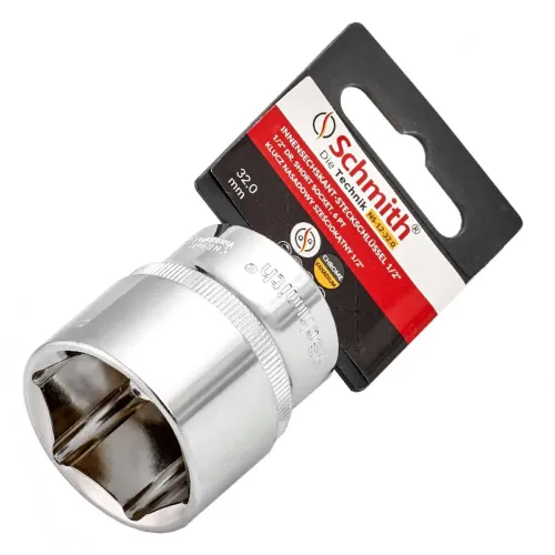 Nasadka sześciokątna 1/2" 11 mm, Rozmiar: 11  Schmith