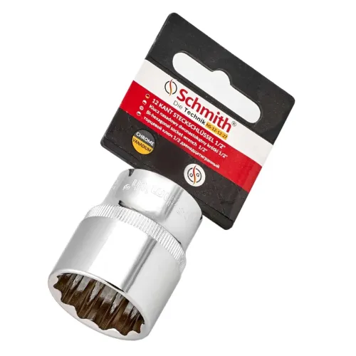 Nasadka dwunastokątna 1/2" 30 mm, Rozmiar: 30  Schmith