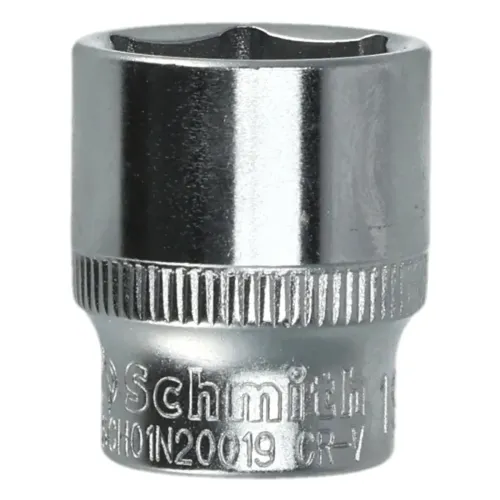 Nasadka sześciokątna AS-DRIVE 3/8" 19 mm, Rozmiar: 19  Schmith