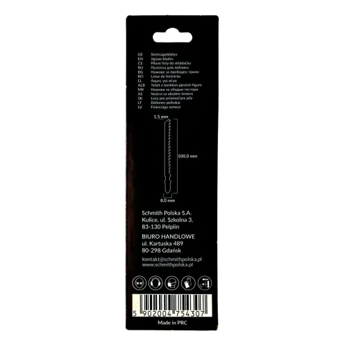 Brzeszczot do drewna 100mm 6TPI T101D 2 szt. Schmith
