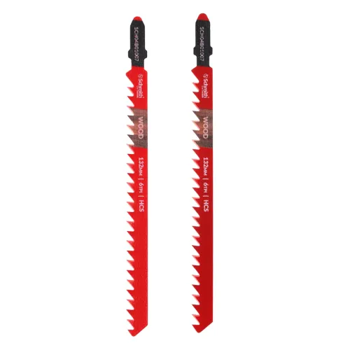 Brzeszczoty do drewna 132mm 6TPI 2 szt. Schmith
