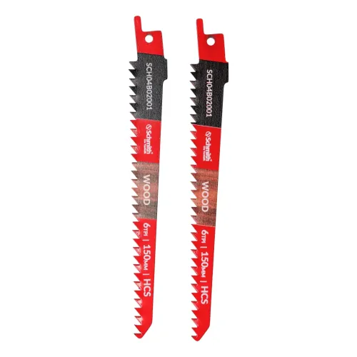 Brzeszczot do drewna 150mm 6TPI 2 szt. Schmith