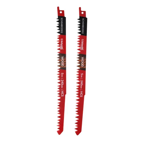 Brzeszczot do drewna 240mm 5TPI 2 szt. Schmith