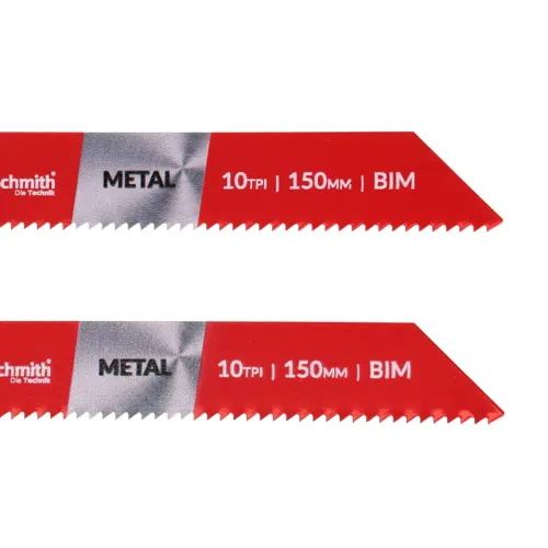 Brzeszczoty bimetalowe do metalu 150mm 10TPI 2 szt. Schmith