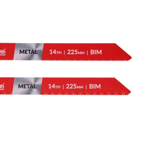 Brzeszczoty bimetalowe do metalu 225mm 14TPI 2 szt. Schmith