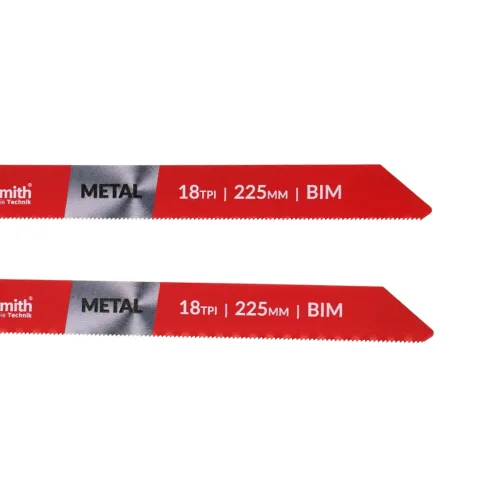 Brzeszczoty bimetalowe do metalu 225mm 18TPI 2 szt. Schmith