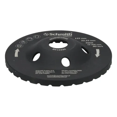 Tarcza diamentowa do szlifowania 125x22,23mm Super Turbo Schmith