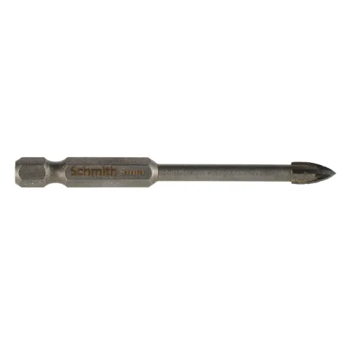 Wiertło do szkła i glazury 5x75 mm, Średnica: 5,0, Długość wiertła: 75 Schmith