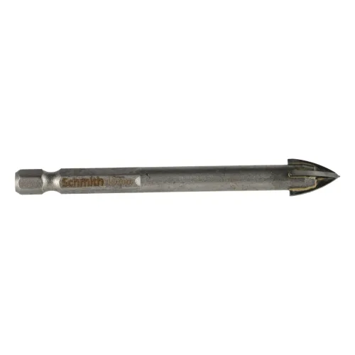 Wiertło do szkła i glazury 10x85 mm, Średnica: 10,0, Długość wiertła: 85 Schmith