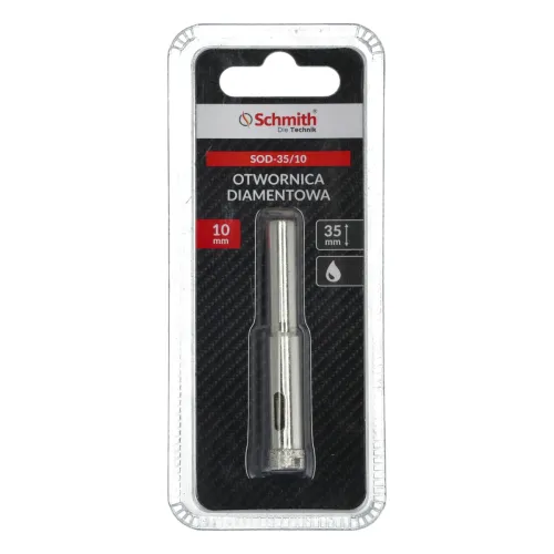 Otwornica diamentowa 35 - 10 mm, Średnica: 10,0 Schmith
