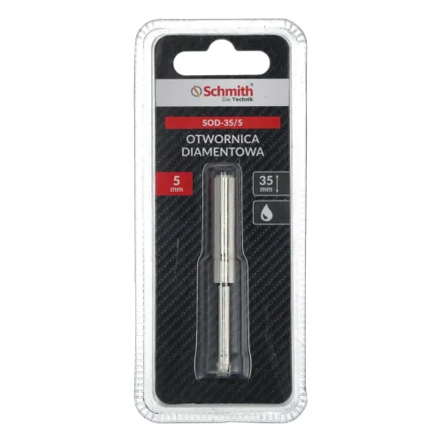 Otwornica diamentowa 35 - 5 mm, Średnica: 5,0 Schmith