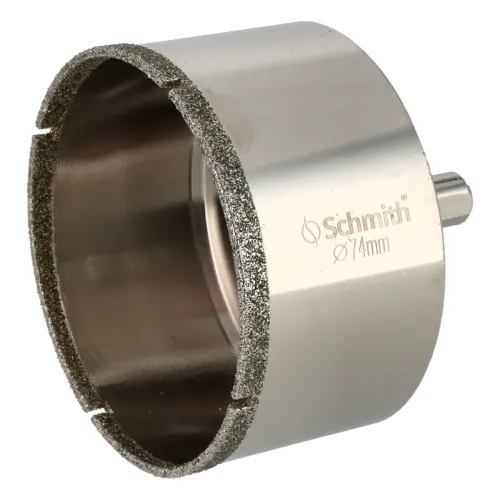 Otwornica diamentowa 35 - 74 mm, Średnica: 74,0 Schmith