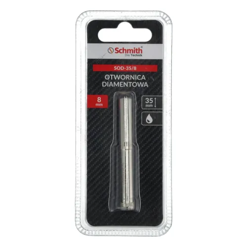Otwornica diamentowa 35 - 8 mm, Średnica: 8,0 Schmith