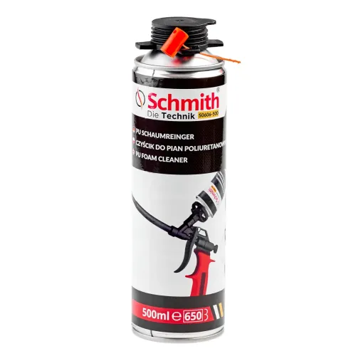 Czyścik do pian poliuretanowych i pianoklejów 500ml Schmith