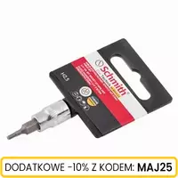 Klucz nasadowy 1/4" z bitem imbusowym 37 mm 3 mm