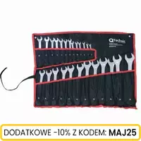 Komplet kluczy płasko-oczkowych 25 szt.