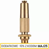 Dysza zraszająca mosiężna