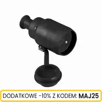 Gniazdo przenośne 2p+Z 16A 250V IP44 czarne