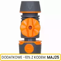 Reparator węża 1/2" - 1/2" z zaworkiem