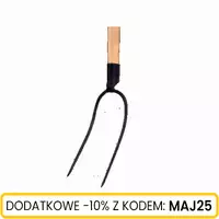 Widły gosp. 2-zębne z trzonkiem drewnianym 120
