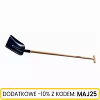 Łopata piaskowa drewniany trzonek typ T