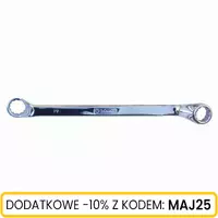 Klucz oczkowy odgięty 8X9