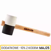 Młotek gumowy z drewnianym trzonkiem 910 g