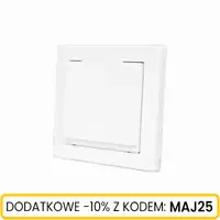 Gniazdo p/t 1x2P+Z 16A 250V klapka
