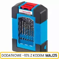Komplet wierteł do metalu HSS 19 szt