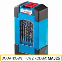 Komplet wierteł do metalu HSS 25 szt