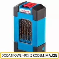 Komplet wierteł do metalu kobaltowych 25 szt