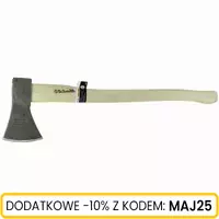 Siekiera z drewnianym trzonkiem 1600g