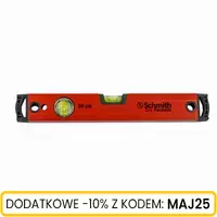 Poziomnica z zaślepkami gumowymi 30cm