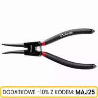 Szczypce do pierścieni SEEGERa zew. proste 180