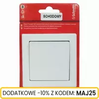 Włącznik p/t schodowy 10A 250V