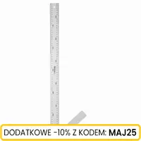 Kątownik aluminiowy z kątomierzem 600 mm